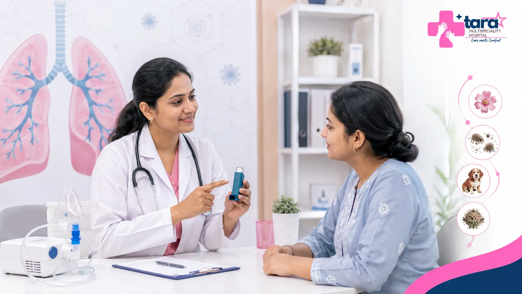Child asthma allergy care Tirupati